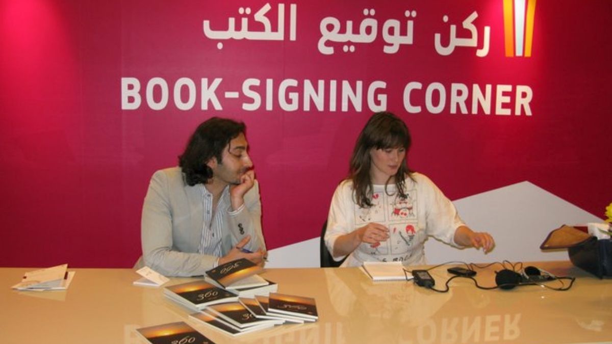 First Book Signing